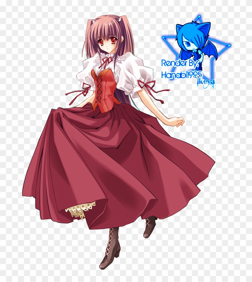 Anime Girl Dress Png, Transparent Png - 716x900(#3531012) - PngFind
