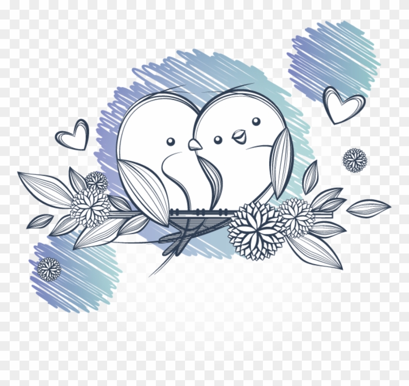 Featured image of post Love Birds Cute Bird Drawing Easy