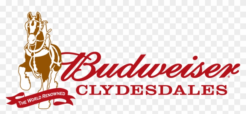 Budweiser Clydesdale Logo, HD Png Download - 1051x440 ...