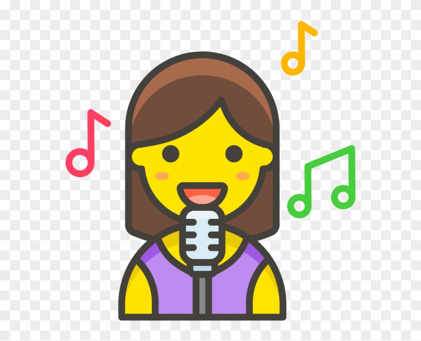 Woman Singer Singer Clipart Png Transparent Png Download 866x650 3537584 Pngfind
