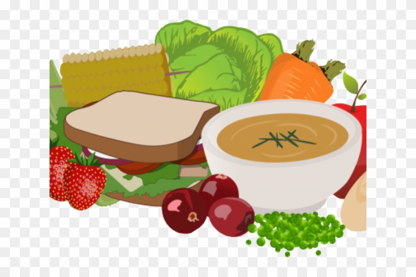 Healthy Food Background Clip Art