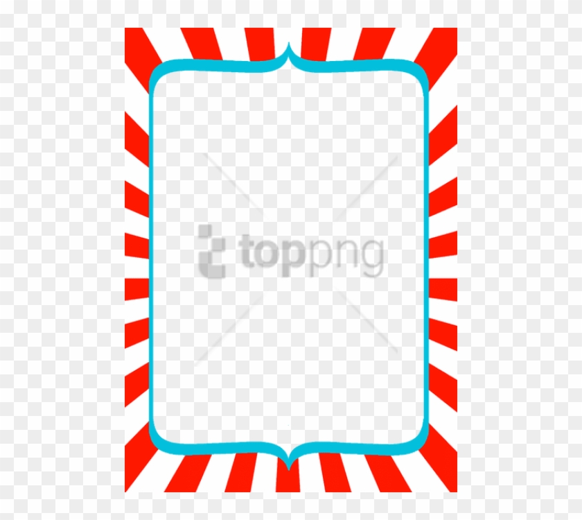 Free Png Borders And Frames Dr Seuss Digital Frame Transparent Png 