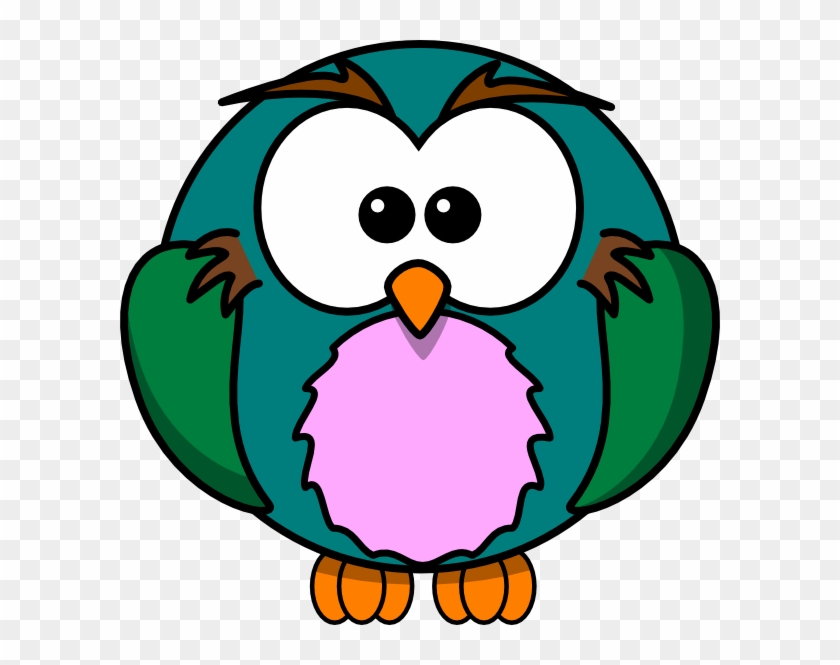 Cute Owl Cartoon - Cute Cartoon Animals Clipart, HD Png Download -  600x585(#3558513) - PngFind