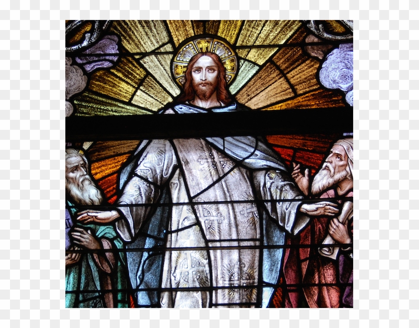 Image Transfigured Transparency Transfiguration Transparent Wide Pic - Stained Glass, HD Png Download ...