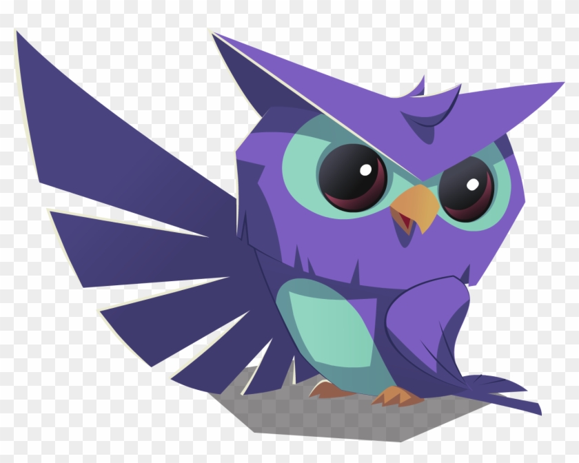 Blue Owl Png - Animal Jam Owl Png, Transparent Png - 1483x1117(#3579298) -  PngFind