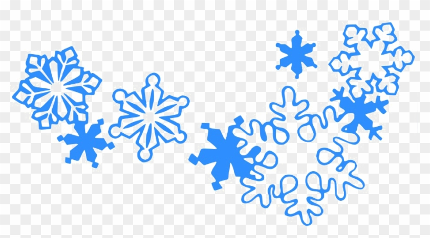 Blue Snowflakes Png Background Image Christmas Clipart Black And White Border Transparent Png 908x461 Pngfind