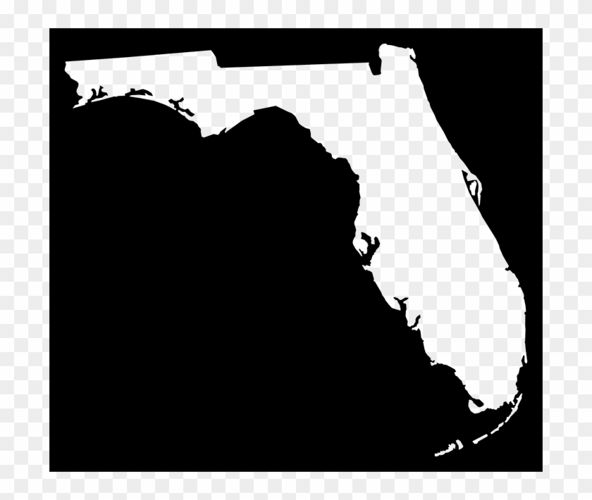 These Maps Are In The Png Format - Florida Outline No Background,  Transparent Png - 700x630(#362069) - PngFind