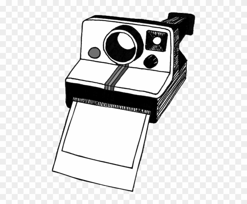 Polaroid Camera Clipart Black And White Camera Polaroid Clip Art