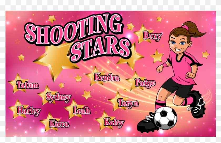 wallpapers Soccer Banner Png 3 x5 vinyl banner shooting stars