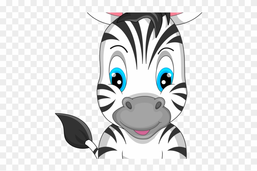 Jackass Clipart Shrek Character - Baby Zebra Cartoon, HD Png Download -  640x480(#367448) - PngFind
