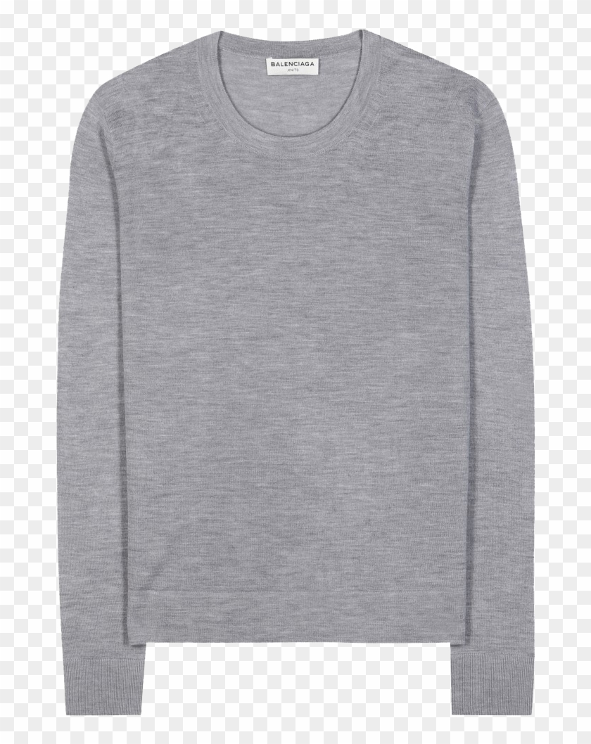 gray balenciaga sweater