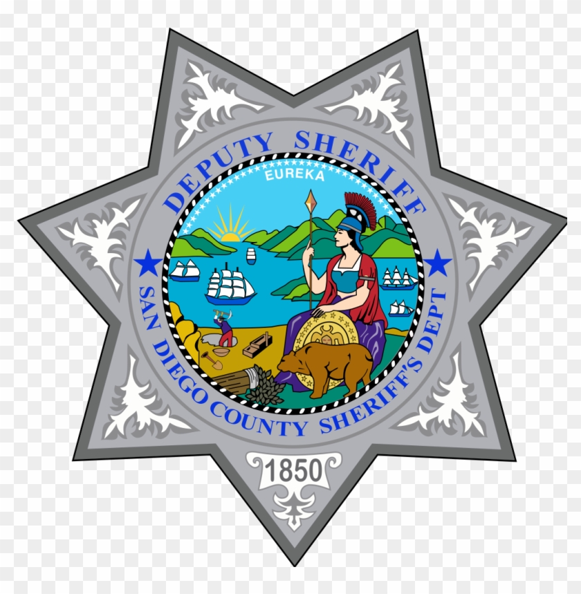 Badge Of The San Diego County Sheriff's Department - San Diego County ...