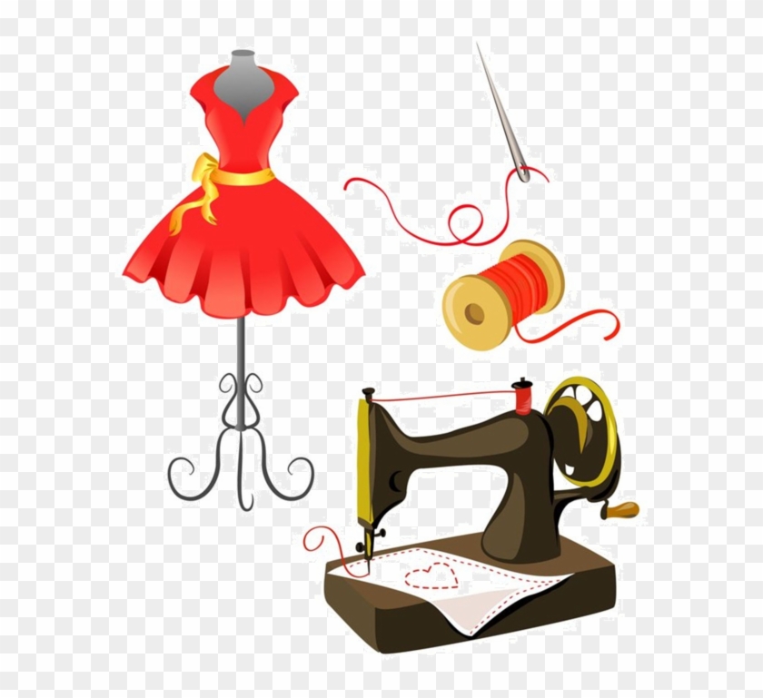 Art De Coutures - Imagenes Animadas De Maquinas De Coser, HD Png Download -  600x710(#3614918) - PngFind