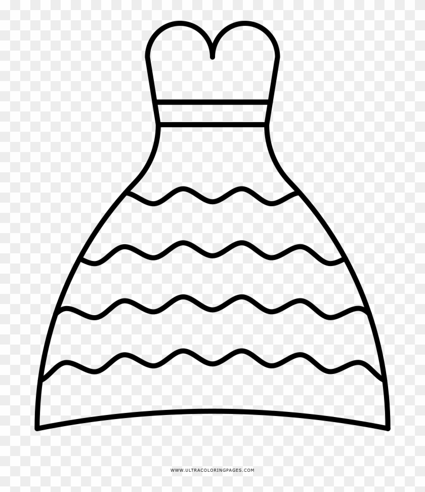 C Coloring Pages Photo Dibujos De Vestidos Para Pintar Hd Png Download 1000x1000 3620247 Pngfind