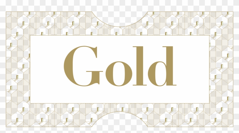 Gold Ticket Png, Transparent Png - 2346x1218(#3627485) - PngFind