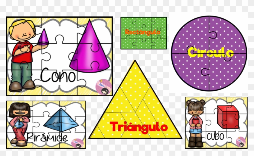 rompecabezas geometricos para armar