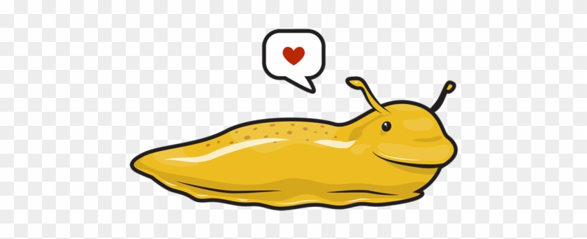 Optimized Banana Slug Hq Cliparts - Cartoon Transparent Banana Slug, HD