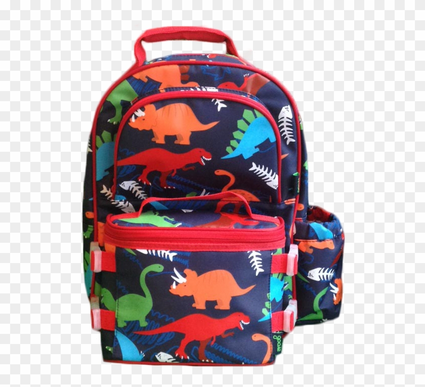 backpack with attached lunch bag