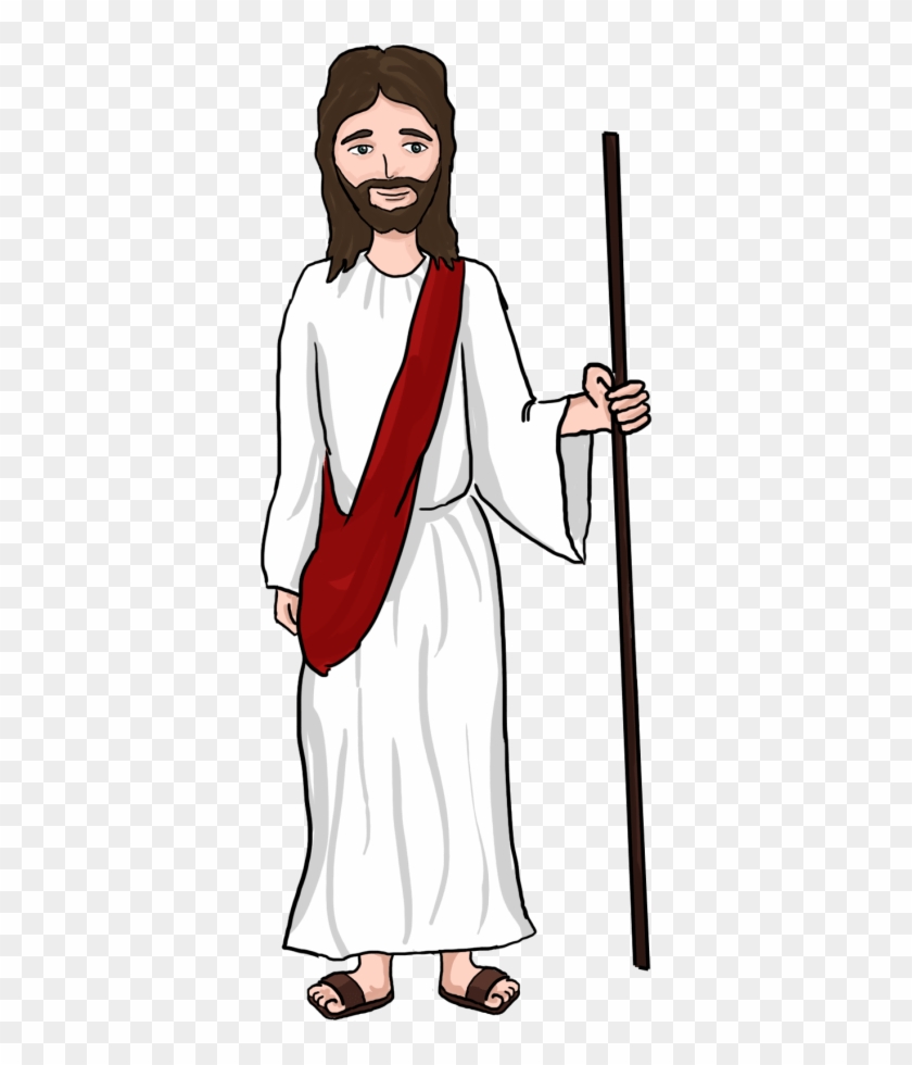 Jesus Clipart - Transparent God Cartoon Png, Png Download -  768x1024(#3656886) - PngFind