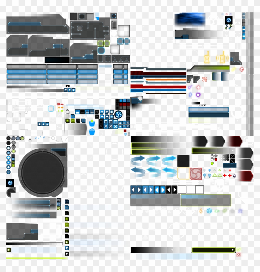 Game Hud Png - Hud For Games Png, Transparent Png - 1024x1024(#3656927 ...