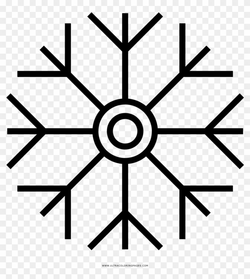 Floco De Neve Coloring Page Multichannel Icon Hd Png Download 1000x1000 3672611 Pngfind