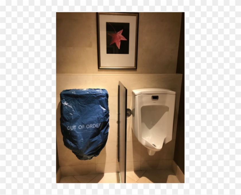 Out Of Order Bag - Out Of Order Urinal, HD Png Download - 600x600