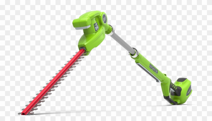 greenworks 40v pole hedge trimmer