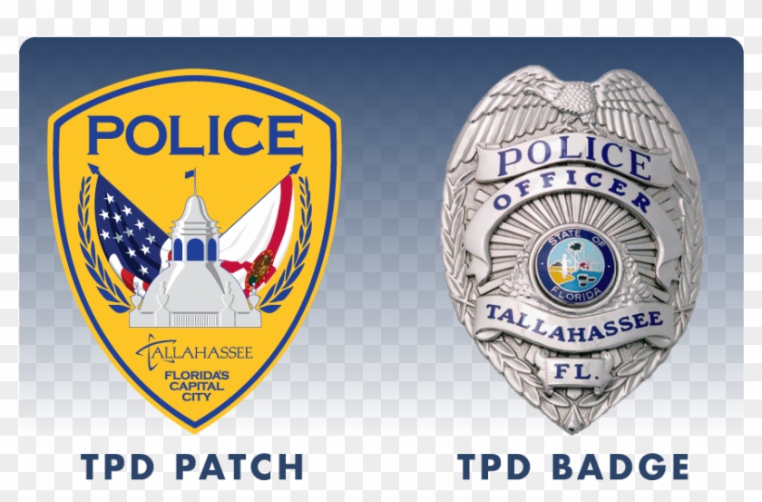 Tpd Uniform Patch & Badge - Tallahassee Police Department Badge