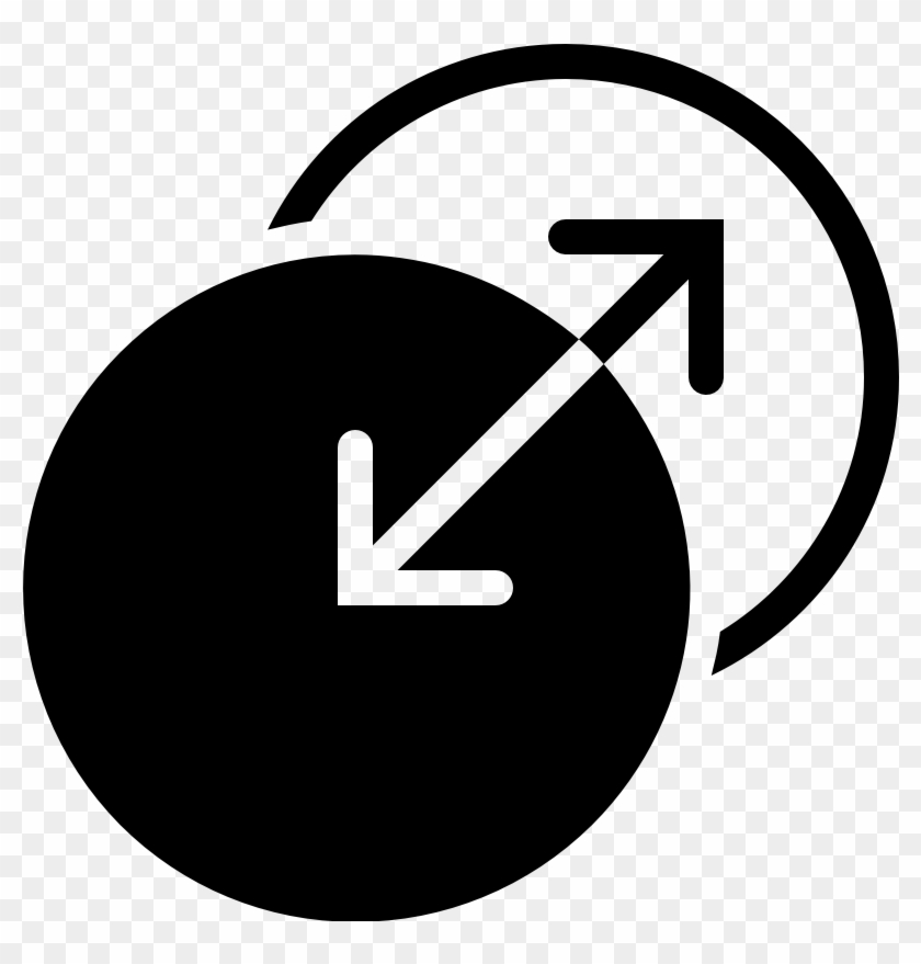 Transition Both Directions Filled Icon - One Way Transition Icon, HD