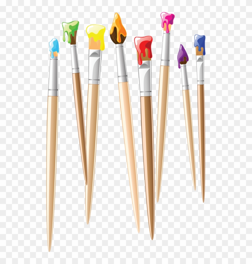 Crafts Clipart Pencil Cup - Artist Paint Brush Clipart, HD ...