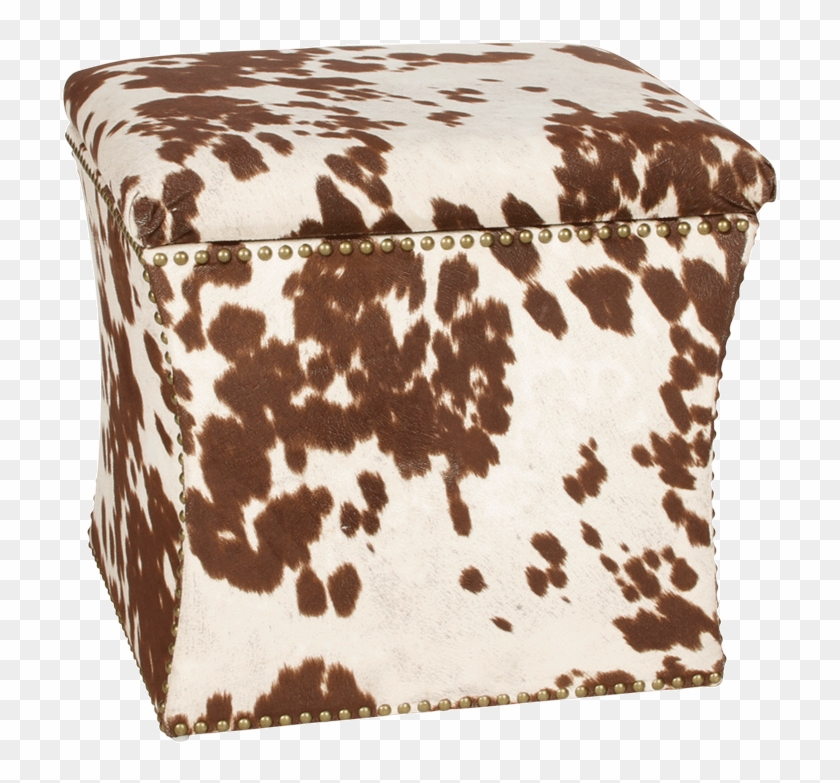 Moo Ottoman Cowhide Stools Ikea Hd Png Download 980x811