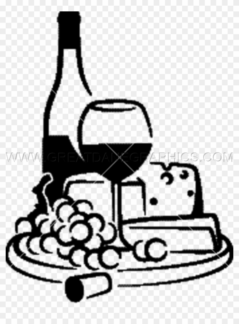Svg Royalty Free Collection Of Black White High Wine And Cheese Svg Hd Png Download 825x1059 3716199 Pngfind
