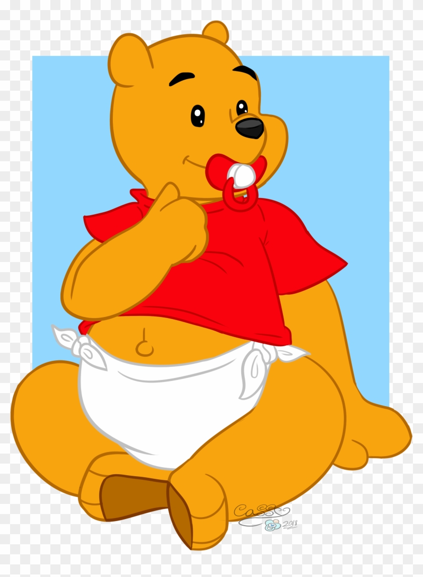 Baby Pooh Bear - Cartoon, HD Png Download - 2500x3000(#3718002) - PngFind