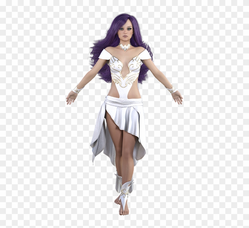 Fantasy Women Female 3d Character Model Pose Cosplay Hd Png