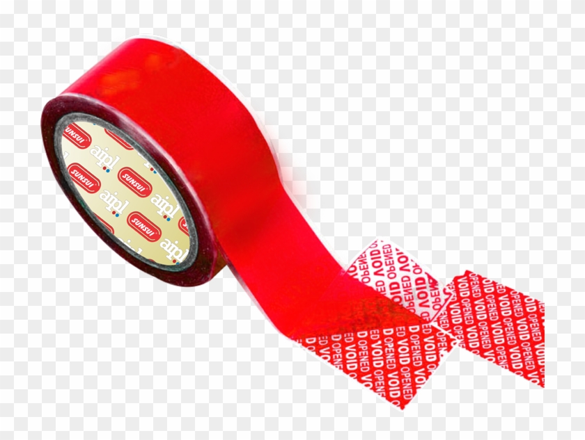 Security Packing Tapes - Security Tape Red, HD Png Download - 800x711 ...