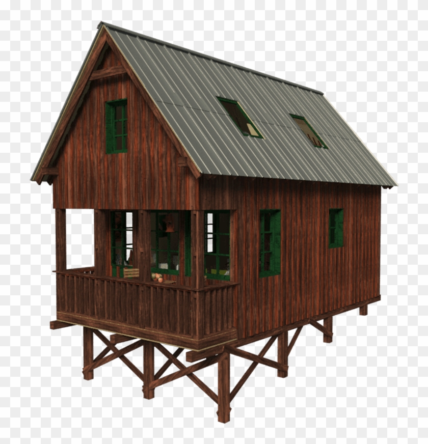 Small House Tiny House With Loft Over Porch Hd Png Download 800x800 Pngfind Small House Tiny House With Loft Over Porch Hd Png Download 800x800 Pngfind