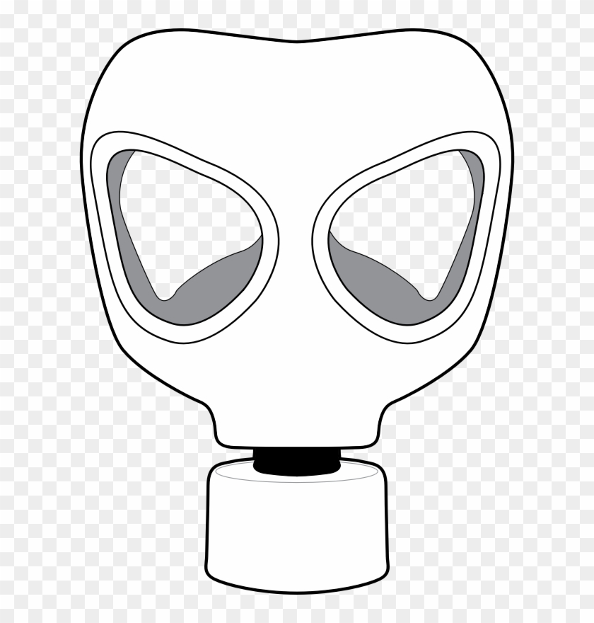 Gas Mask Clipart Toxic Gas Mask Drawing Easy, HD Png