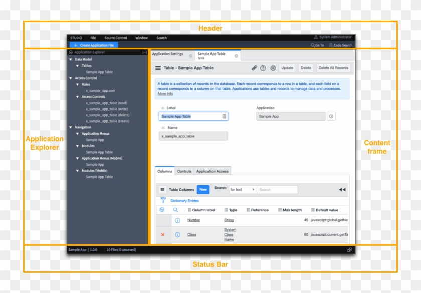 Studio Studio User Interface Displaying The Header, - Set Quota App Ui ...