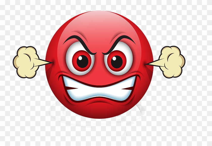 Few Errors Of Mankind Are As Straightforward And Simple - Angry Emoji