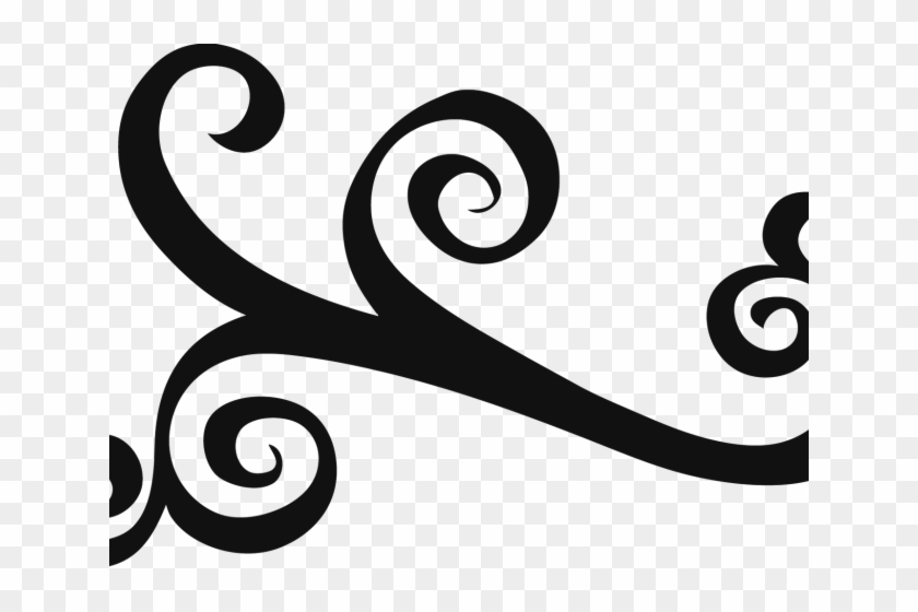 Scroll Clipart Simple Vector Design Swirl, HD Png
