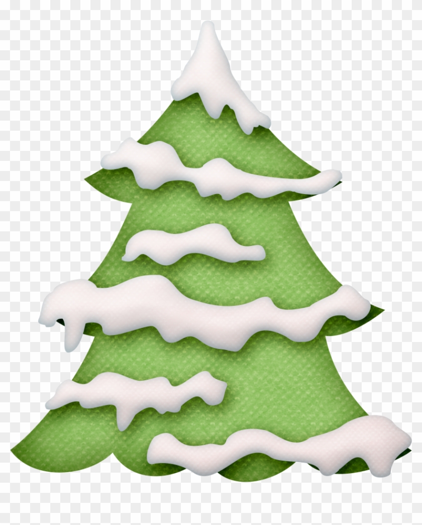 Christmas Tree Snow drawing free image download