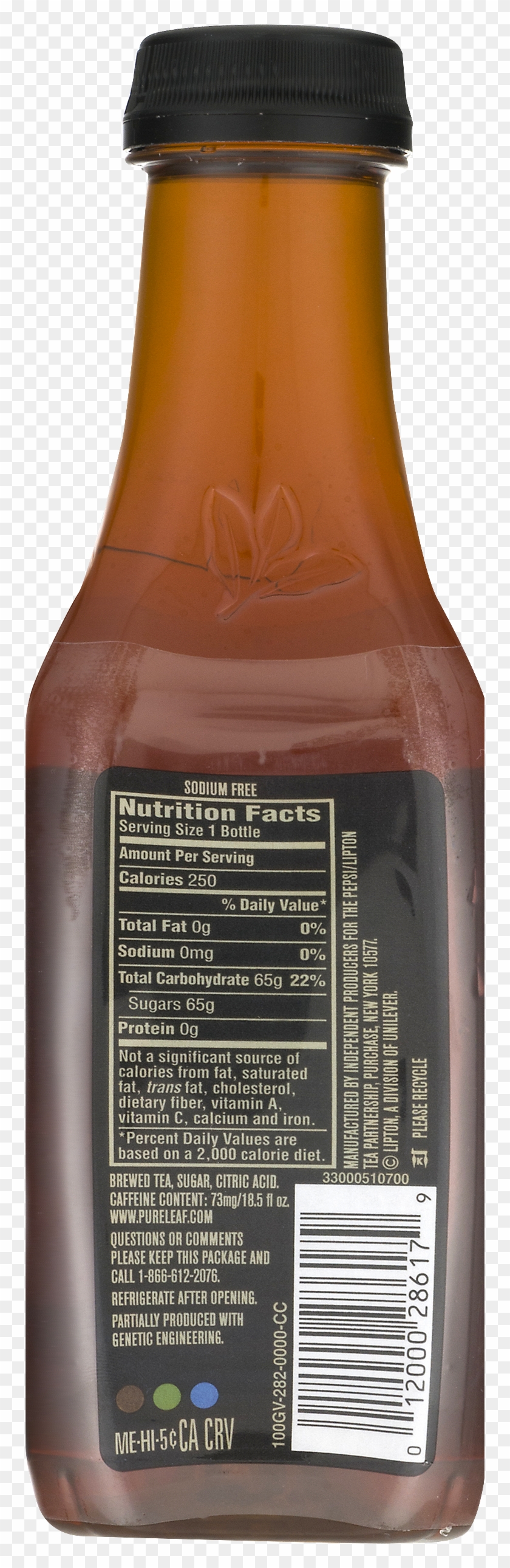 Pure Leaf Tea Nutrition Label - Pensandpieces
