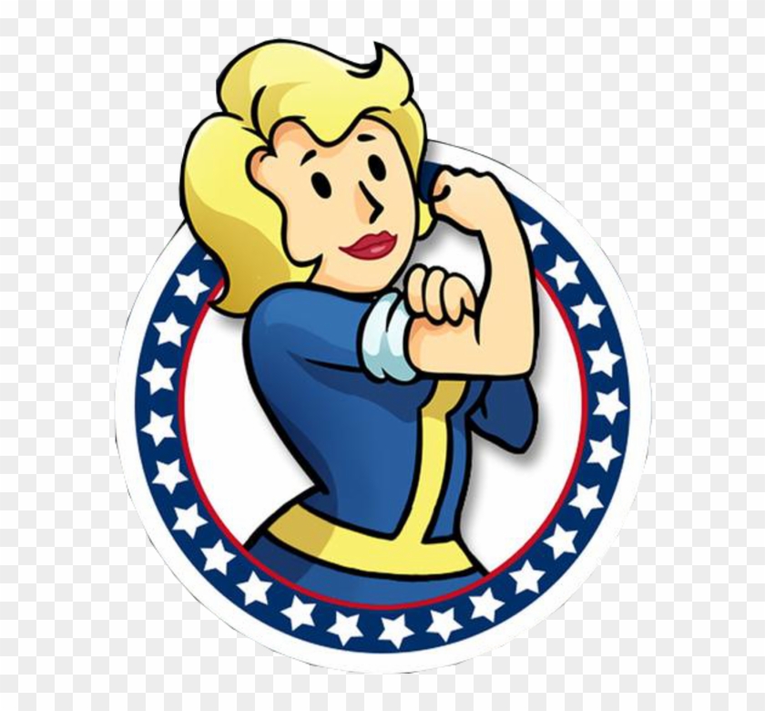 Vault Girl Poster - Fallout Png Vault Girl, Transparent Png - 600x712 ...