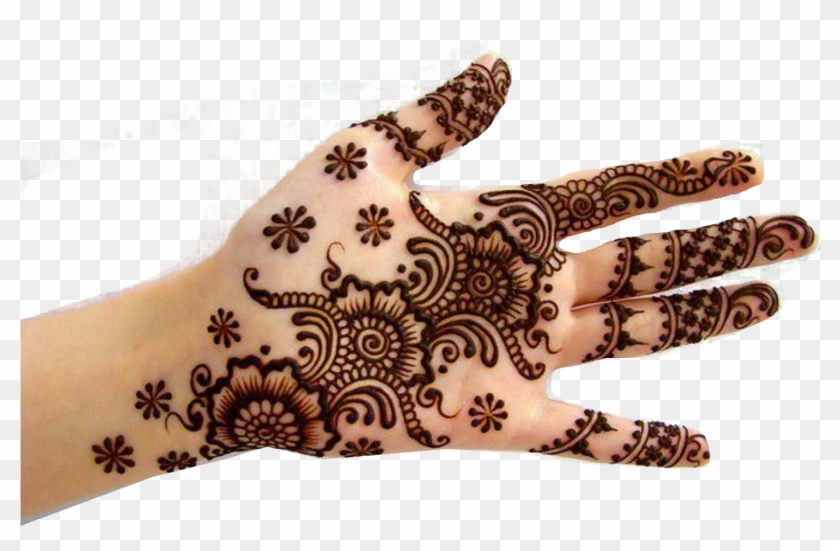 Mehndi Free Desktop Background - Simple Front Hand Mehandi Design, HD Png  Download - 1440x1078(#3785841) - PngFind