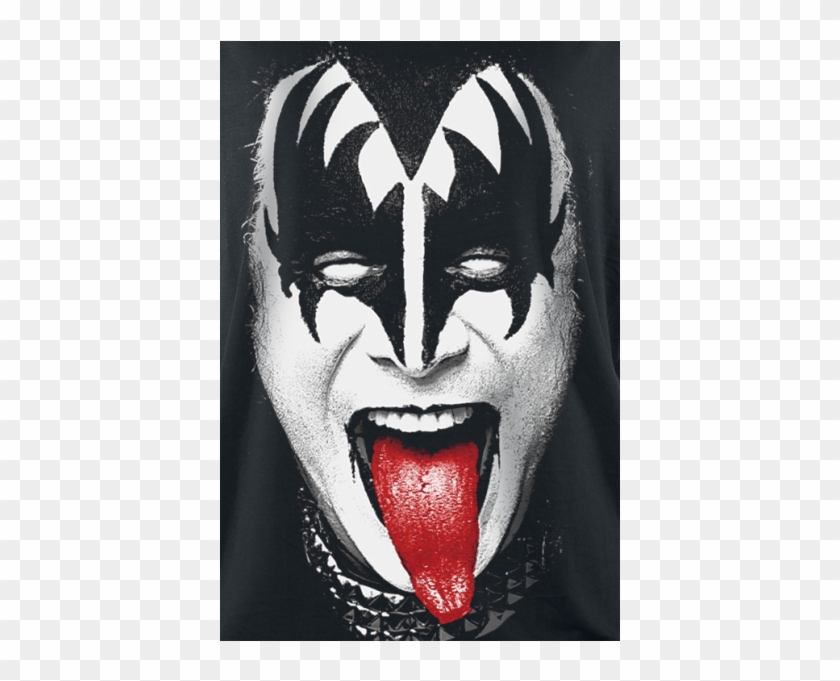 Kiss Gene Simmons T Shirt, HD Png Download(600x600) - PngFind.