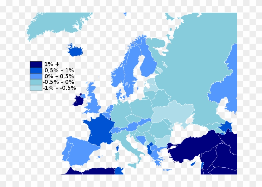 Demographics Of Europe Population Growth Europe Map Hd Png Download Demographics Of Europe Population Growth Europe Map Hd Png Download