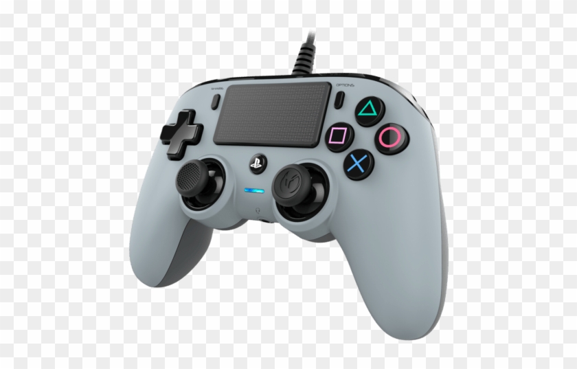 All Of The Standard Buttons Of The Dualshock 4 Are Nacon Wired Compact Controller Orange Hd Png Download 625x500 Pngfind