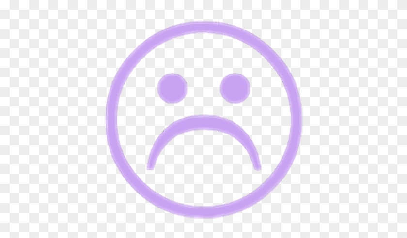 Sad Emoticon Emoji Transparent Violet Triste Sad Boys Face