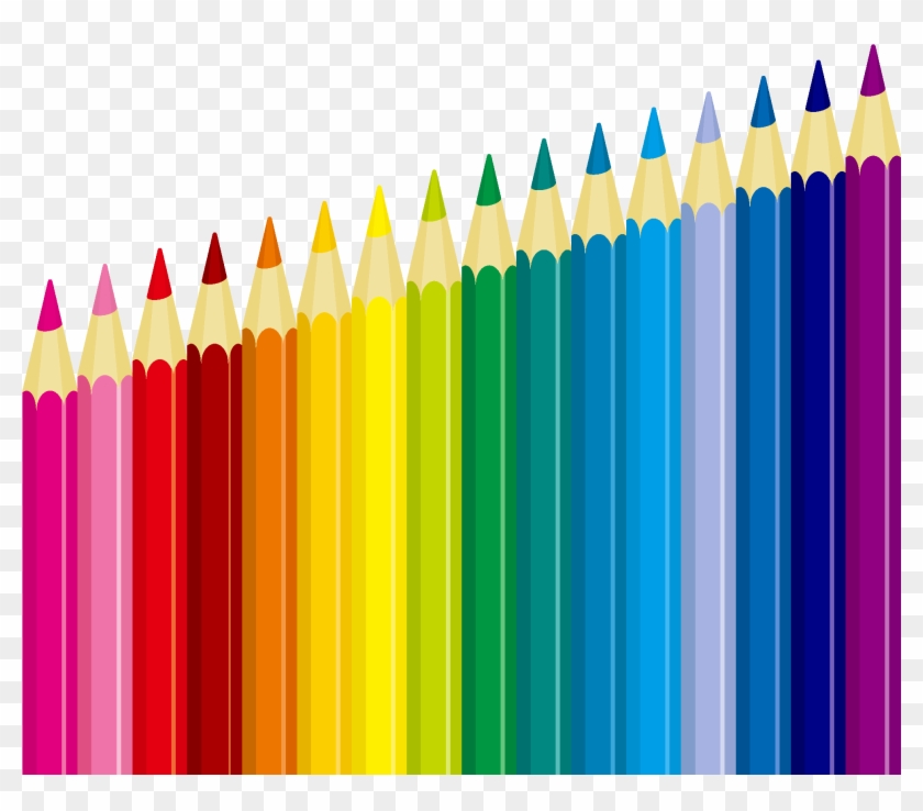 Pencil Colorful Transprent Png Free - Imagenes De Articulos De Papeleria,  Transparent Png - 2244x1795(#380734) - PngFind