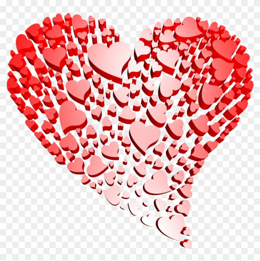 Transparent Heart Of Hearts Free Clipart Transparent Background Heart Png Png Download 1024x1024 Pngfind
